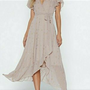 🌺 NWT/ Nasty Gal/ Wrap Dress/ Size-4